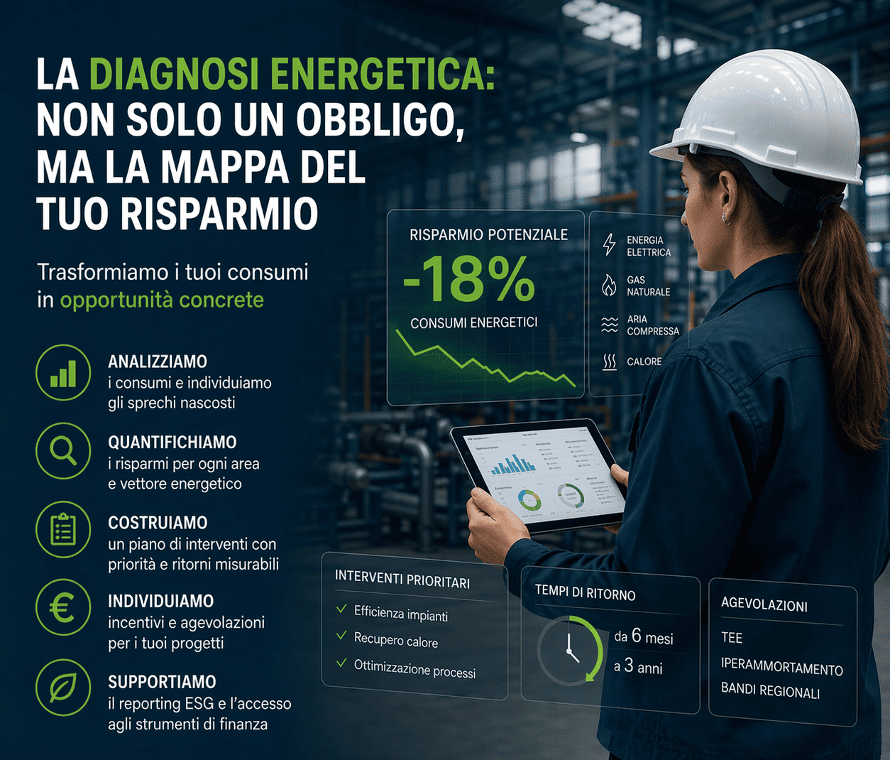La diagnosi energetica: non solo un obbligo, ma la mappa del tuo risparmio