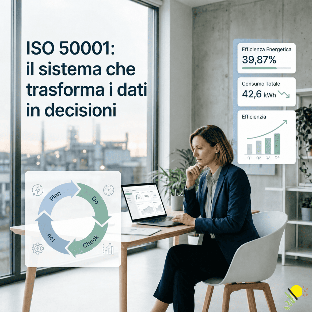 ISO 50001: smettila di gestire l'energia a sensazione. Inizia a farlo con un sistema